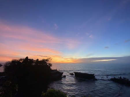 Beautiful sunsetの写真素材