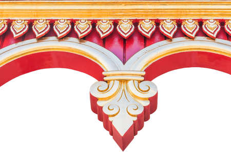Pattern Thailand in Templeの写真素材