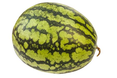 Watermelon isolated on white with clipping pathの写真素材