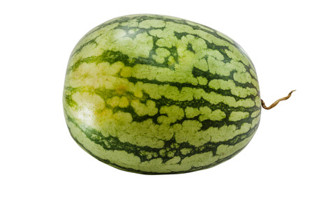 water melon isolate on white background with clipping pathの写真素材