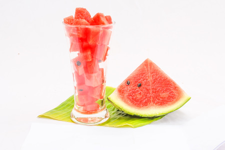 Waater melon slicesの写真素材