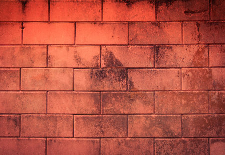 Old brick wall in a background image stock photoの写真素材