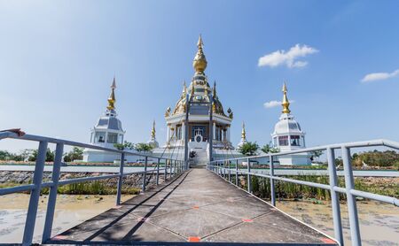 Wat Thung Setthi Temple, Khon Kaen, Thailand.の写真素材