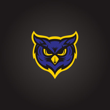 gamer logo mascot owl design vector illustrationのイラスト素材