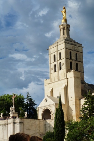 Palace of the Popes in Avignon, Franceのeditorial素材