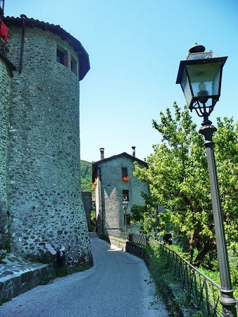 Castelnuovo Garfagnana; Tuscany, Italyのeditorial素材