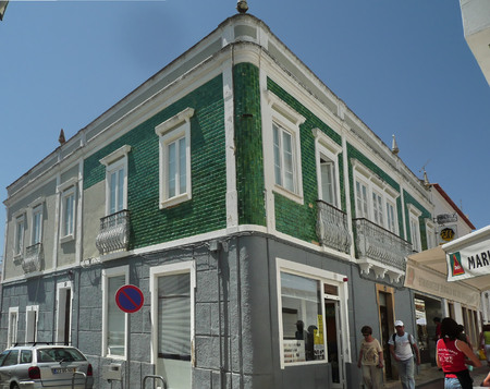 A corner at Lagos, Portugalのeditorial素材