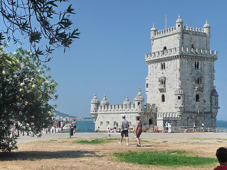 Belem tower, Lisbon, Portigalのeditorial素材