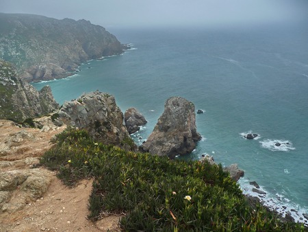 Cabo de Roca, Portugalの写真素材