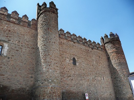 Palace of the Dukes of Feria, Parador of Zafra, Spainの写真素材