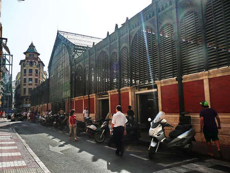 City market of Malaga, Spainのeditorial素材