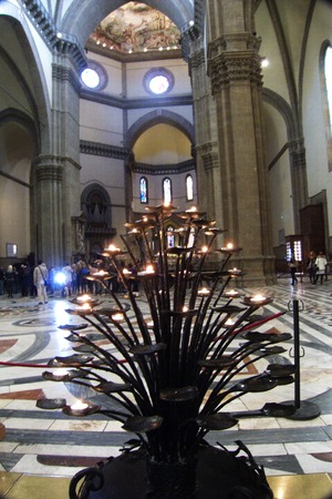Interior of the Cathedral of Florence, Italyのeditorial素材