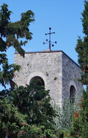 Tower of the historical village of San Gimignano, Tuscany, Italy