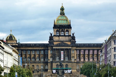 The National Museum in Prague, Czech Republicのeditorial素材
