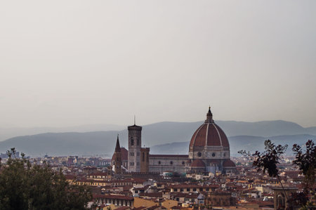 Landscape of Florence, Italyの写真素材