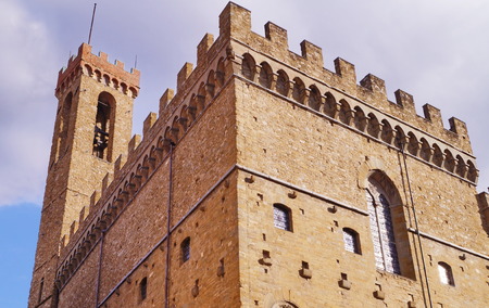 Palazzo del Bargello, Florence, Italyのeditorial素材