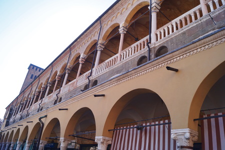 Detail of Ragione Palace, Padua, Italyのeditorial素材