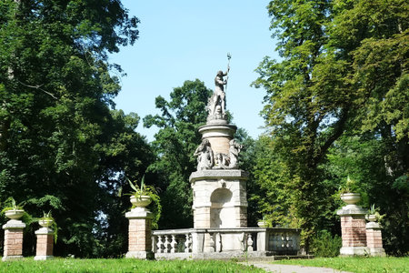 Gardens of Konopiste Castle, Czech Republic