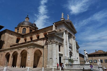 Cathedral of Urbino, Marche, Italyのeditorial素材