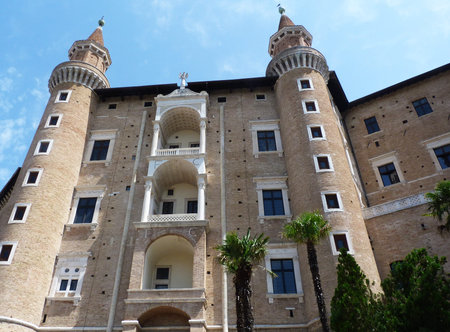 Palazzo Ducale, Urbino, Marche, Italy