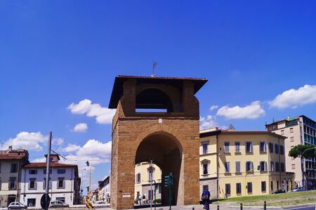 Porta al Prato, Florence, Italyのeditorial素材