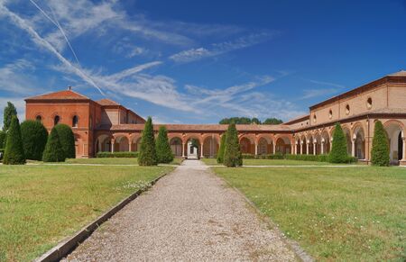 Charterhouse of Ferrara, Italyのeditorial素材