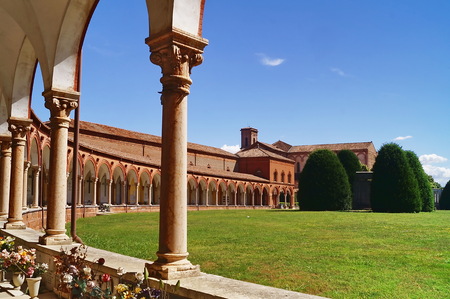 Charterhouse of Ferrara, Italyのeditorial素材
