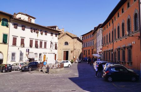 Oratory of the saints Sebastiano and Rocco, San Miniato, Tuscany, Italyのeditorial素材