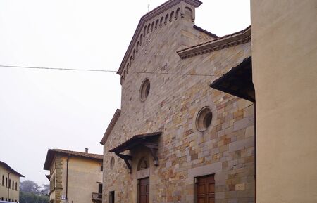 San Lorenzo church, Borgo San Lorenzo, Tuscany, Italyのeditorial素材