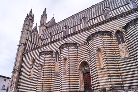 Cathedral of Orvieto, Italyの写真素材