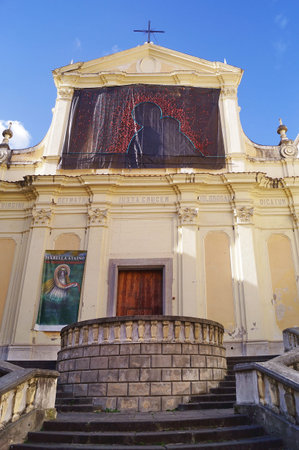 Church of the SS. Addolorata, Salerno, Italyのeditorial素材