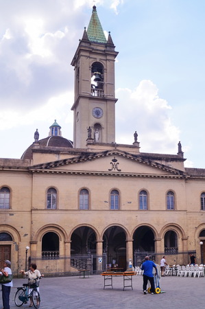 Santa Maria delle Grazie basilisa, San Giovanni Valdarno, Tuscany, Italyのeditorial素材
