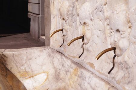 Detail of Fonticine Tabernacle, Florence, Italyの写真素材