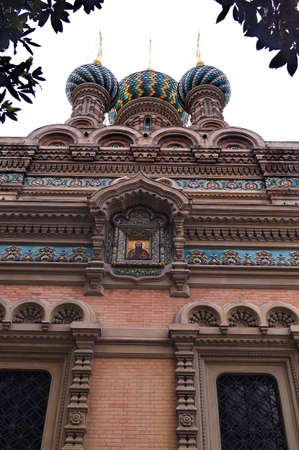 Russian Orthodox Church of the Nativity in Florence, Italyの写真素材