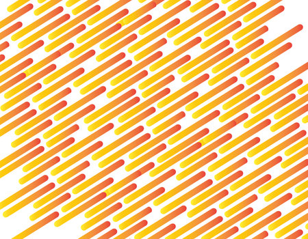 Pattern Background Vector Seamless Parallel Diagonal Red Yellow Overlapping Lines.
