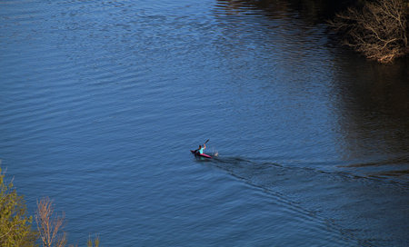 Kayak rideの写真素材
