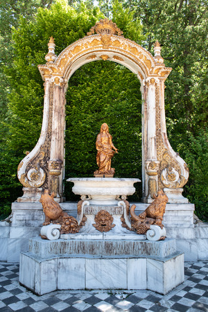 sculptures in different theme, created in broces and used as sourcesのeditorial素材