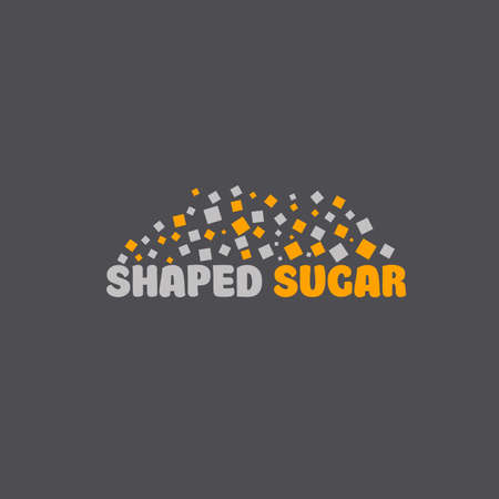 Shaped sugar.のイラスト素材