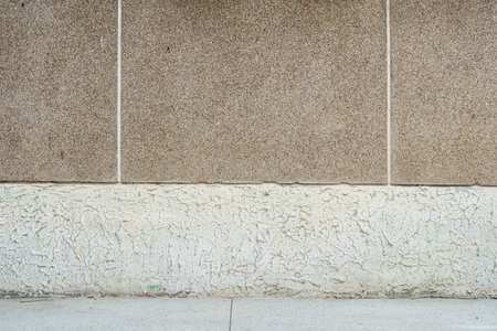 Background Concrete wall, gravel wallの写真素材