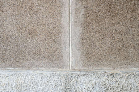 Background Concrete wall, gravel wallの写真素材