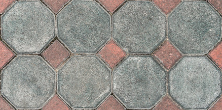 Concrete block floor pattern background