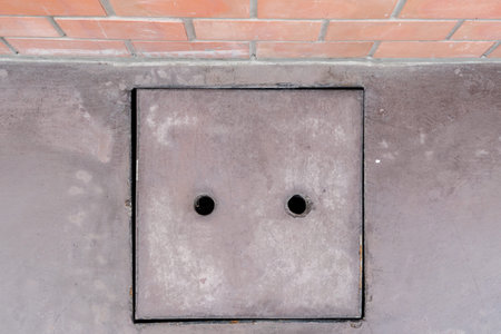 Concrete drain cover