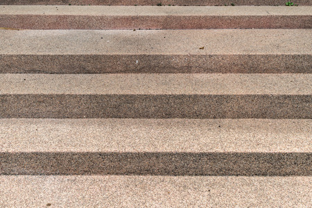 Concrete with small gravel texture staircaseの写真素材