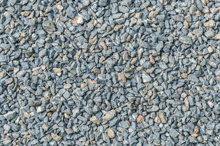 Gray gravel textureの写真素材