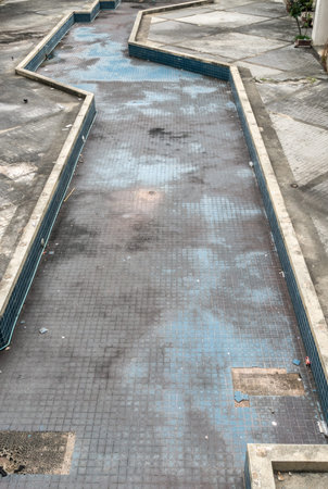 Dry Abandoned pool