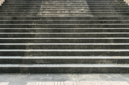 Aged concrete staircaseの写真素材