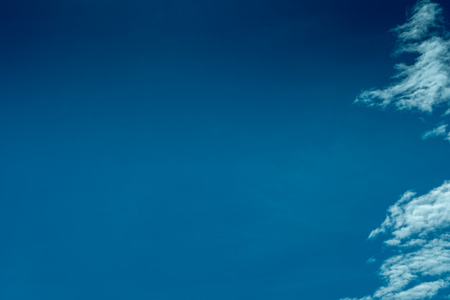 White cloud with blue sky backgroundの写真素材