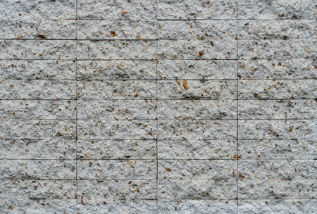Part of sandstone block wall