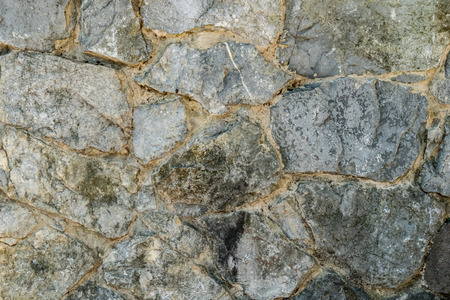 Stone wall texture backgroundの写真素材