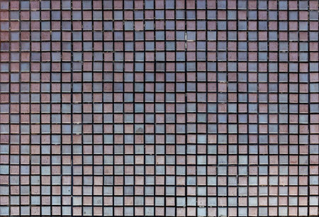 Brown mosaic pattern texture